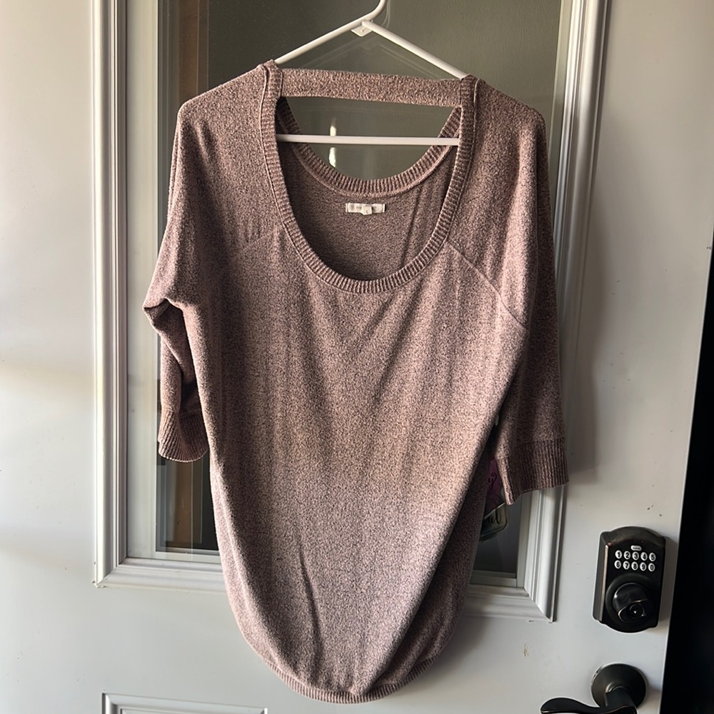 Pink sweater
